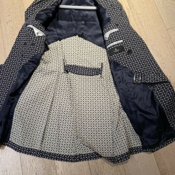 TIGER OF SWEDEN DESIGNER TRENCH COAT JACKET  NEW RARE RAINE 3 - Picture 3 of 10